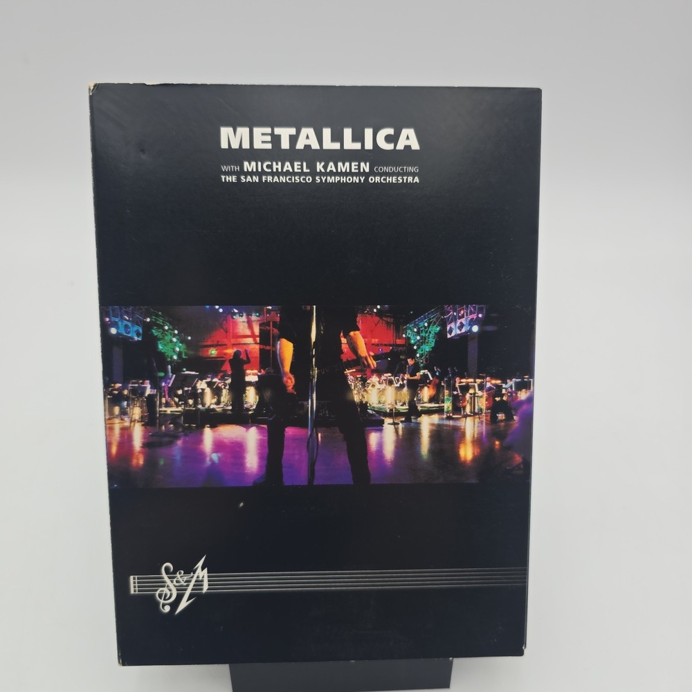 Metallica - S&M with the San Francisco Symphony Orchestra (DVD, 2000,2-Disc Set)